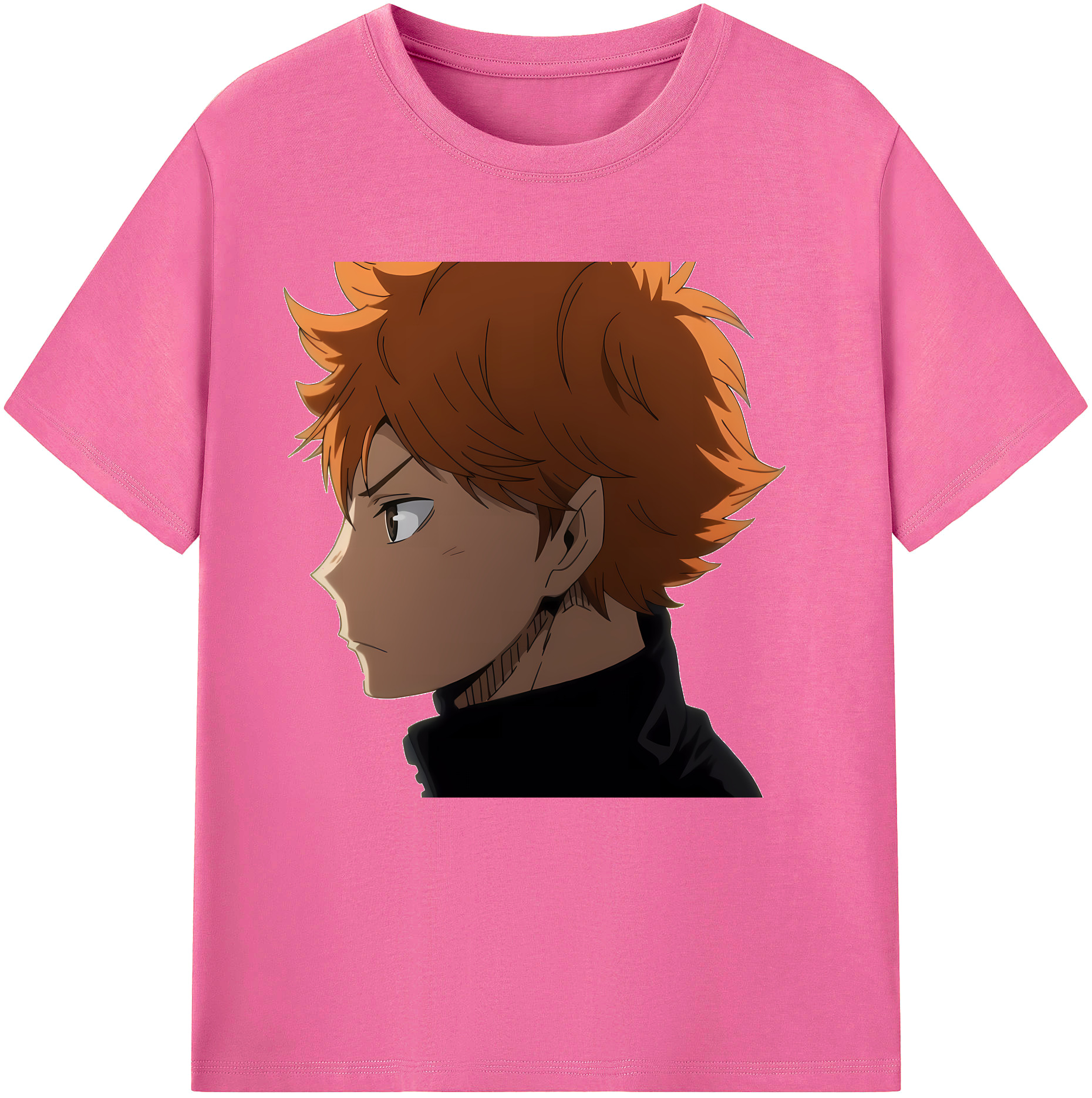 （画像用） ハイキュー!! Haikyu!! レディースカジュアルプリントTシャツ（綿100％）